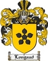 Thumbnail Longaud Family Crest  Longaud Coat of Arms