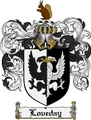 Thumbnail Loveday Family Crest Loveday Coat of Arms Digital Download