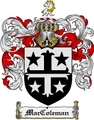 Thumbnail Maccoleman Family Crest  Maccoleman Coat of Arms