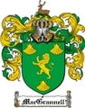 Thumbnail Macgrannell Family Crest  Macgrannell Coat of Arms