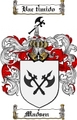 Thumbnail Madsen Family Crest  Madsen Coat of Arms