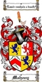Thumbnail Mahony Family Crest  Mahony Coat of Arms
