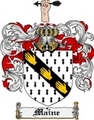 Thumbnail Maine Family Crest  Maine Coat of Arms