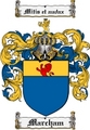 Thumbnail Marcham Family Crest  Marcham Coat of Arms