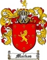 Thumbnail Markes Family Crest  Markes Coat of Arms