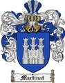 Thumbnail Martinat Family Crest  Martinat Coat of Arms