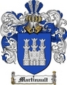 Thumbnail Martinault Family Crest  Martinault Coat of Arms
