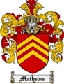 Thumbnail Mathews Family Crest Mathews Coat of Arms Digital Download