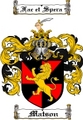 Thumbnail Matson Family Crest  Matson Coat of Arms