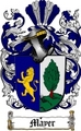 Thumbnail Mayer Family Crest Mayer Coat of Arms Digital Download Thumbnail Mayer Family Crest Mayer Coat of Arms Digital Download