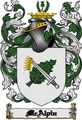 Thumbnail Mcalpin Family Crest  Mcalpin Coat of Arms Digital Download