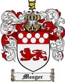 Thumbnail Meager Family Crest Meager Coat of Arms Digital Download