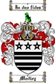 Thumbnail Medley Family Crest  Medley Coat of Arms