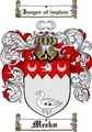 Thumbnail Meeks Family Crest  Meeks Coat of Arms