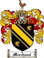 Thumbnail Merchand Family Crest  Merchand Coat of Arms