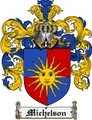 Thumbnail Michelson Family Crest Michelson Coat of Arms Digital Download
