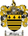 Thumbnail Midgley Family Crest Midgley Coat of Arms Digital Download