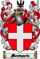 Thumbnail Monteparte Family Crest  Monteparte Coat of Arms Digital Download