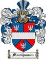 Thumbnail Montepesson Family Crest  Montepesson Coat of Arms