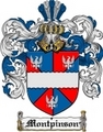 Thumbnail Montpinson Family Crest  Montpinson Coat of Arms