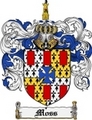 Thumbnail Moss Family Crest Moss Coat of Arms Digital Download