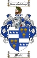 Thumbnail Muir Family Crest  Muir Coat of Arms