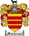 Thumbnail Muschamps Family Crest Muschamps Coat of Arms Digital Download