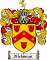 Thumbnail Nicksoun Family Crest  Nicksoun Coat of Arms