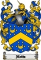Thumbnail Notts Family Crest  Notts Coat of Arms Digital Download