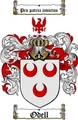 Thumbnail Odell Family Crest  Odell Coat of Arms