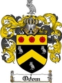 Thumbnail Odom Family Crest Odom Coat of Arms Digital Download Thumbnail Odom Family Crest Odom Coat of Arms Digital Download