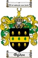 Thumbnail Ogdon Family Crest  Ogdon Coat of Arms