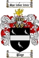 Thumbnail Page Family Crest / Page Coat of Arms
