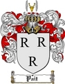 Thumbnail Pait Family Crest  Pait Coat of Arms