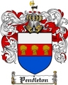 Thumbnail Pendleton Family Crest  Pendleton Coat of Arms Digital Download