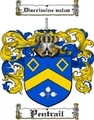 Thumbnail Pentrail Family Crest  Pentrail Coat of Arms