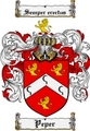 Thumbnail Peper Family Crest  Peper Coat of Arms