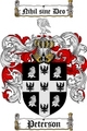 Thumbnail Peterson Family Crest / Peterson Coat of Arms