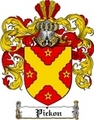 Thumbnail Pickon Family Crest  Pickon Coat of Arms