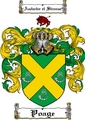 Thumbnail Poage Family Crest  Poage Coat of Arms