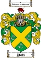 Thumbnail Polk Family Crest Polk Coat of Arms Digital Download Thumbnail Polk Family Crest Polk Coat of Arms Digital Download