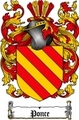 Thumbnail Ponce Family Crest  Ponce Coat of Arms Digital Download