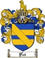 Thumbnail Pot Family Crest  Pot Coat of Arms