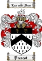 Thumbnail Prescot Family Crest  Prescot Coat of Arms