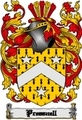 Thumbnail Pressnell Family Crest  Pressnell Coat of Arms Digital Download