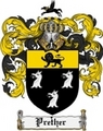 Thumbnail Prether Family Crest  Prether Coat of Arms