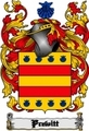 Thumbnail Prewitt Family Crest  Prewitt Coat of Arms Digital Download
