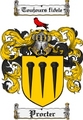 Thumbnail Procter Family Crest Procter Coat of Arms Thumbnail Procter Family Crest Procter Coat of Arms