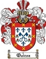 Thumbnail Quiroz Family Crest  Quiroz Coat of Arms