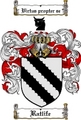 Thumbnail Ratlife Family Crest  Ratlife Coat of Arms